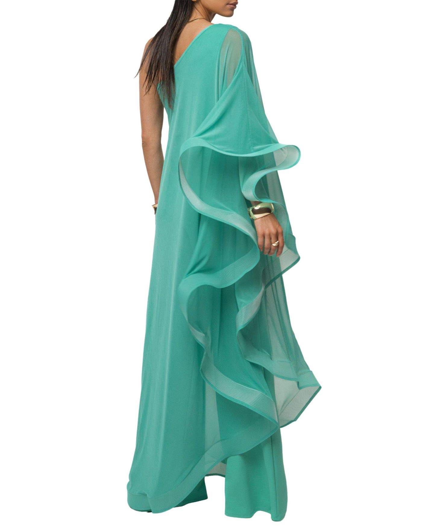 Женский комбинезон JLUXLABEL New Waves Jumpsuit, цвет: Зелёный — фото 5
