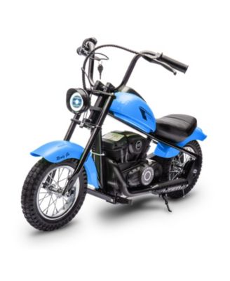 45.2 x 23.1 x 29.6 Inch Kids Electric Ride On Motorcycle, 24V Battery Powered Sport Bike with 18 MPH Speed for Outdoor Riding Fun