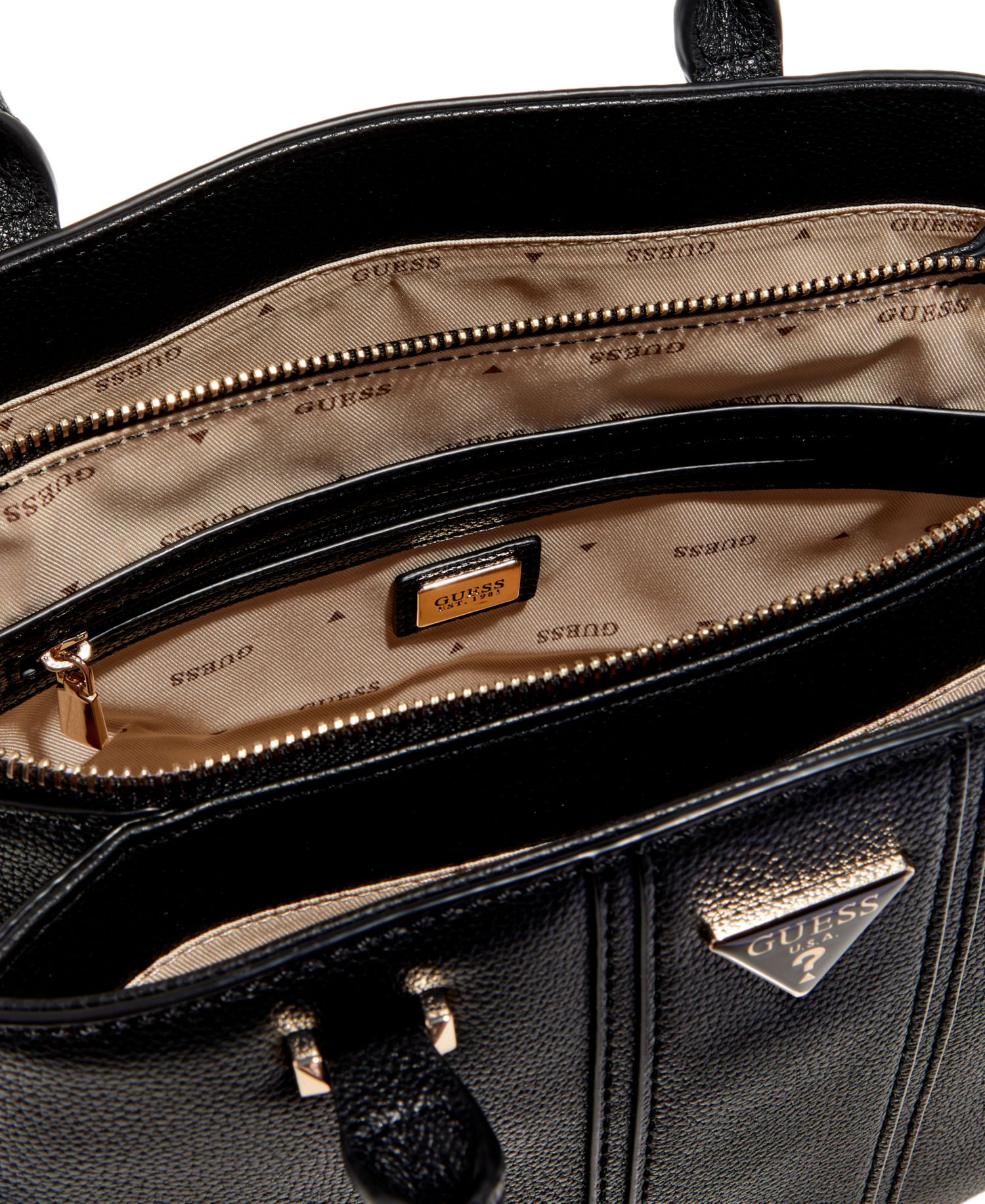 Shimmer Top Handle Medium Satchel Handbag