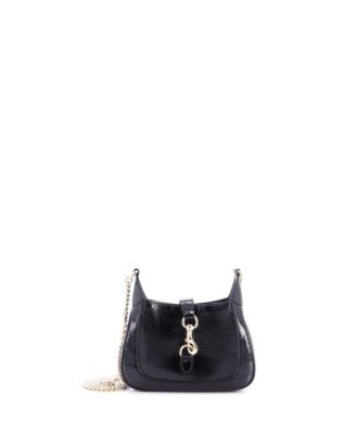 Mini Jackie Notte Chain Hobo Patent