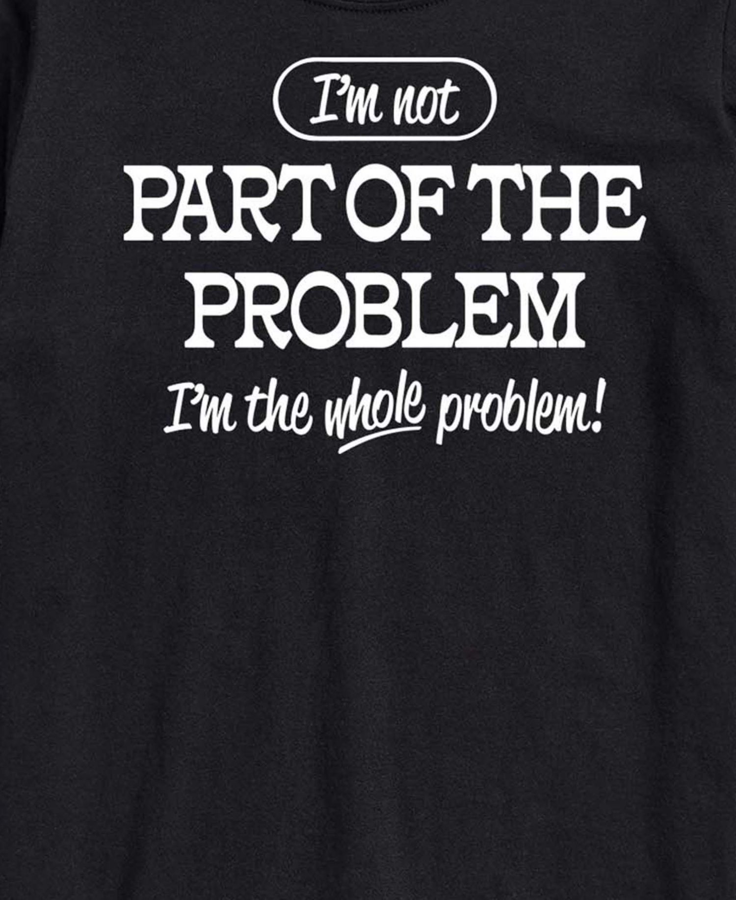 Men's Part Of The Problem Short-Sleeve Graphic T-Shirt