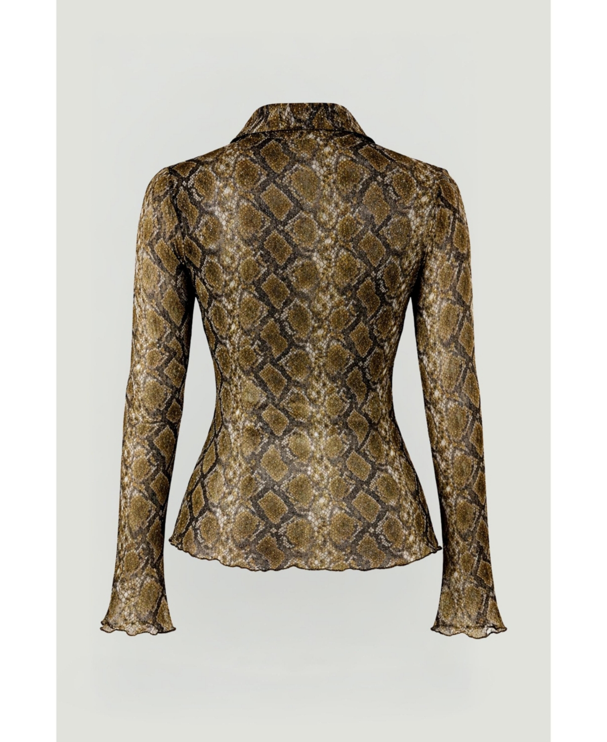 Nocturne Women's Snake Print Shirt