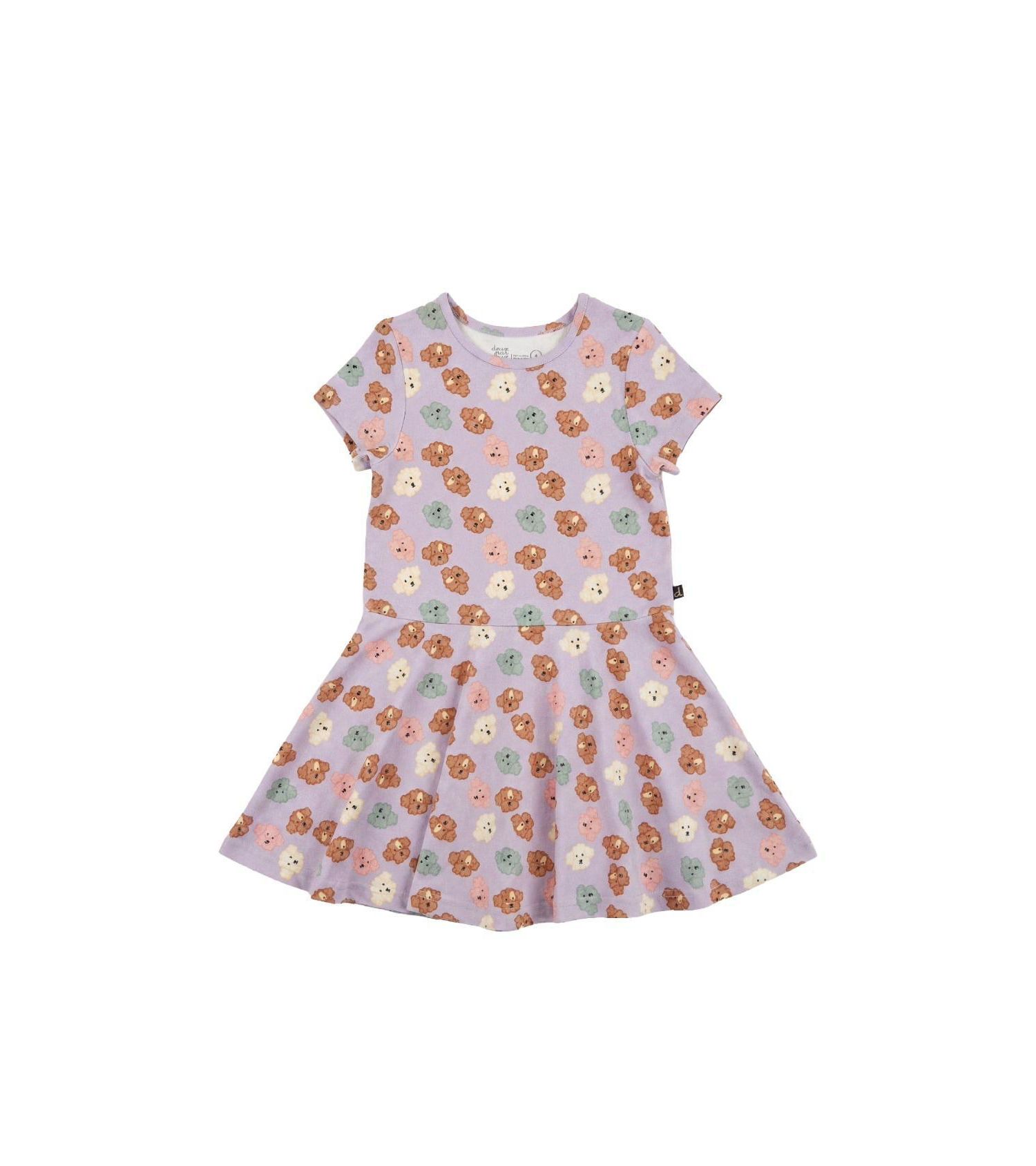 Girls' (6-12) Short Sleeve Jersey Dress
