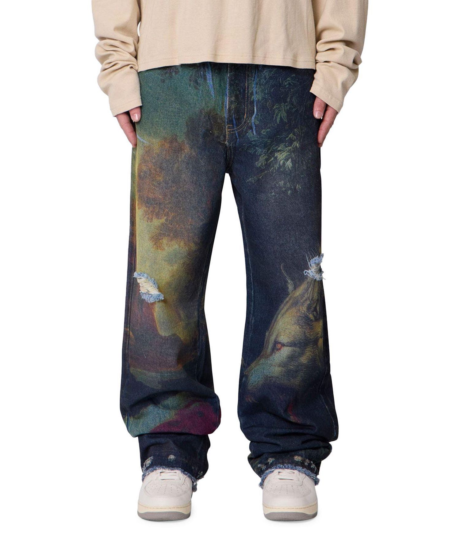 Men's Ultra Baggy Wolf Denim Jeans