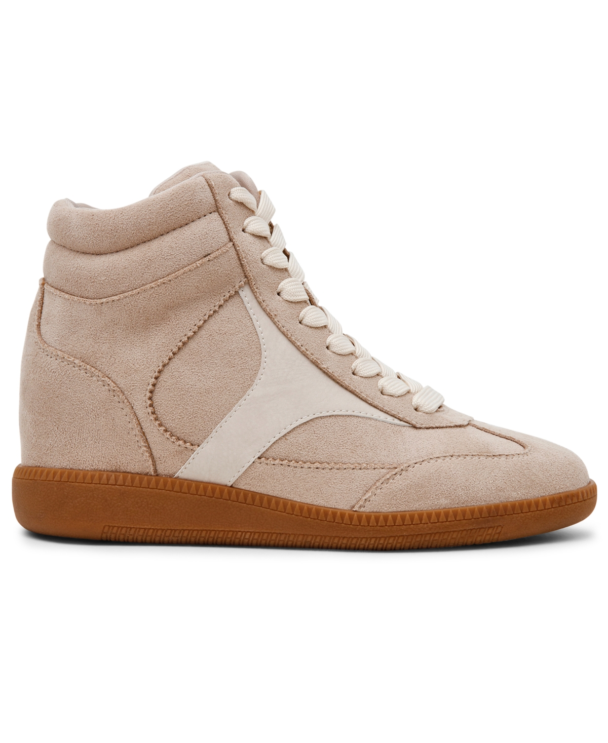 Dv Dolce Vita Women's Camdan High Top Lace-Up Wedge Sneakers