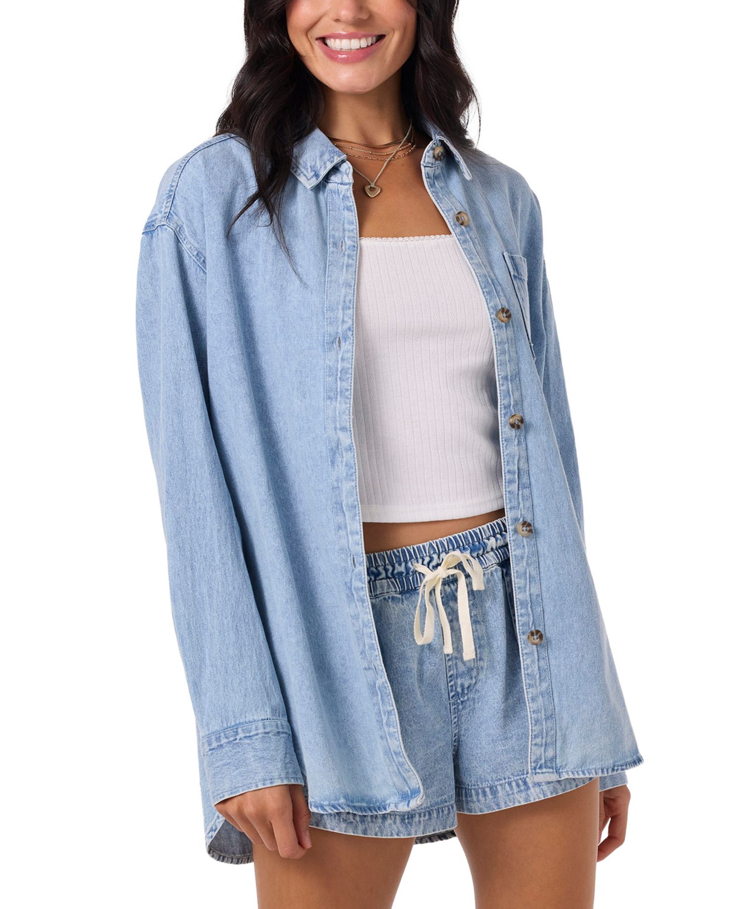 Women's Sevie Denim Shacket