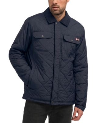 Men's Quilted Sherpa Long-Sleeve Jacket