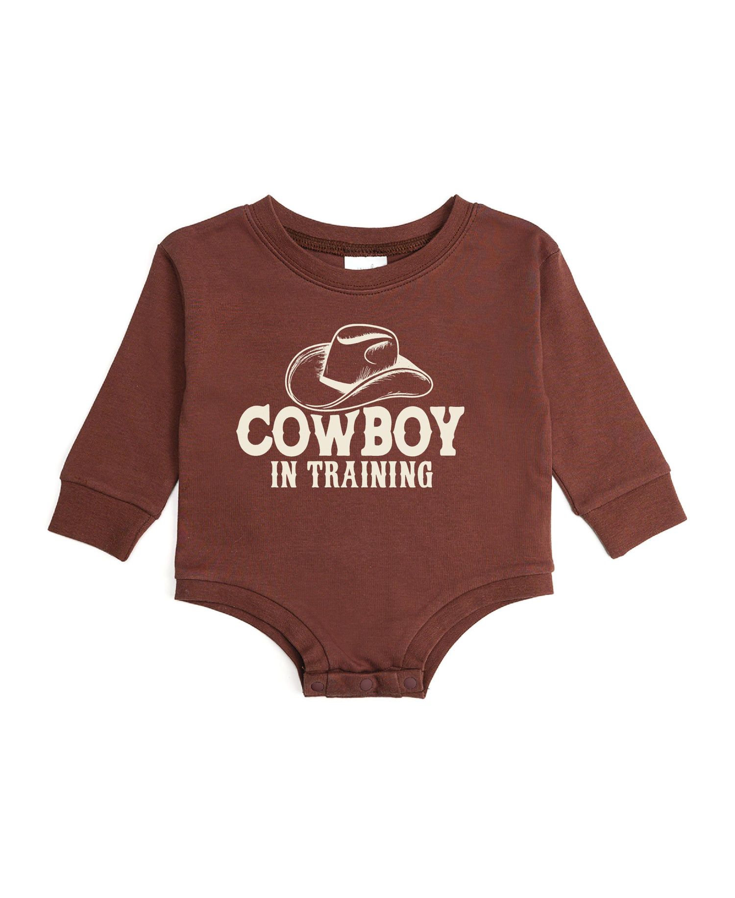Baby Boys (0M-18M) Cowboy In Training Western Long Sleeve Romper