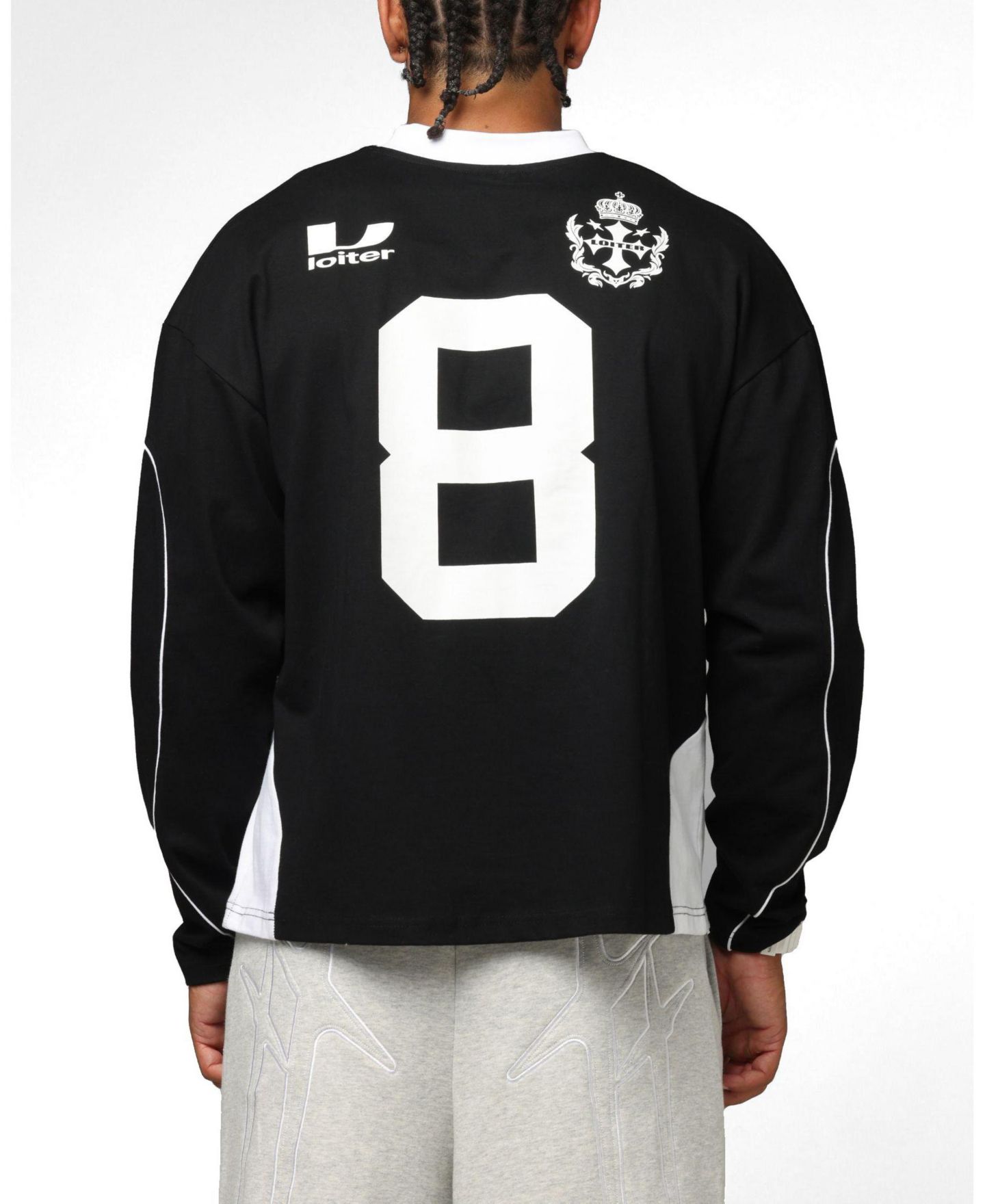 Мужская футболка Loiter World Cup Long Sleeve, цвет: Чёрный — фото 2
