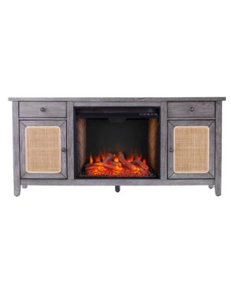 Edderton Electric Fireplace with Media Storage