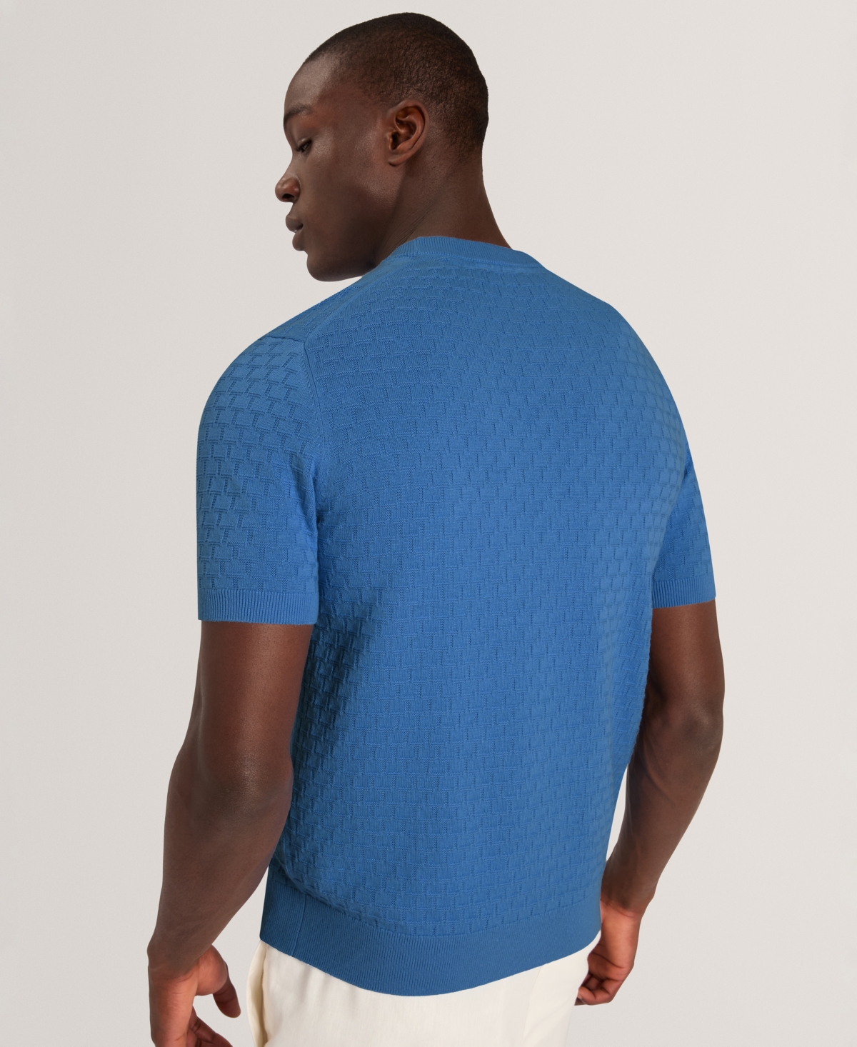 Ted Baker Men's Ingvi Weaves Textured Crewneck T-Shirt