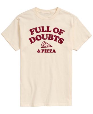 Men's Full Of Doubts And Pizza Short-Sleeve Graphic T-Shirt