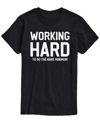Men's Working Hard Short-Sleeve Graphic T-Shirt