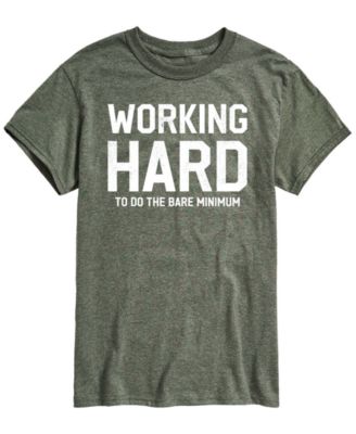 Men's Working Hard Short-Sleeve Graphic T-Shirt