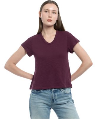 Women's V-Neck Baby Tee