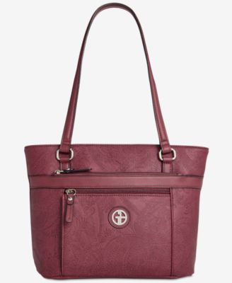 Paisley Deboss Promo Tote