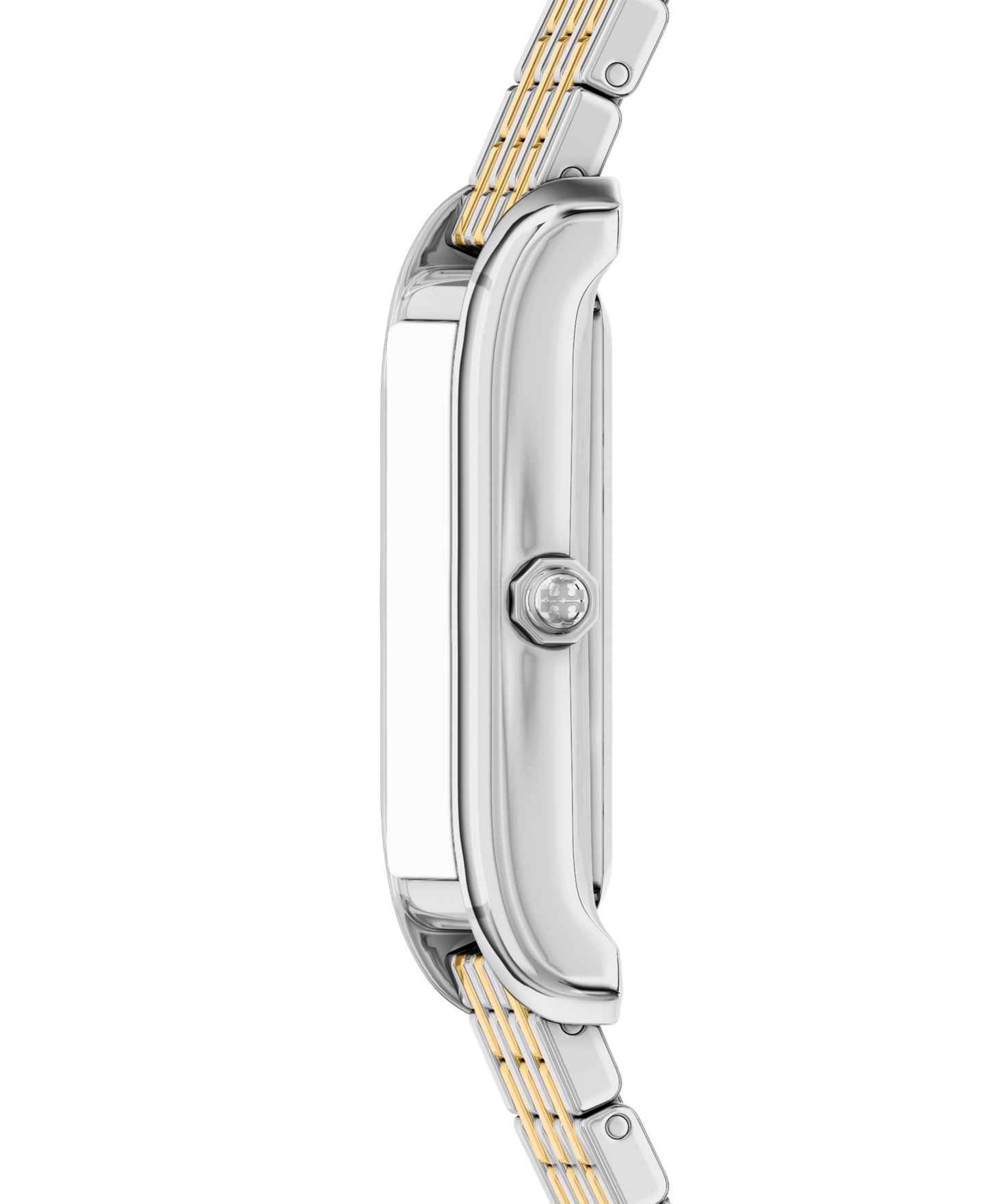Женские часы Tory Burch Slim Eleanor с браслетом, двухцветные, 20 мм — фото 2