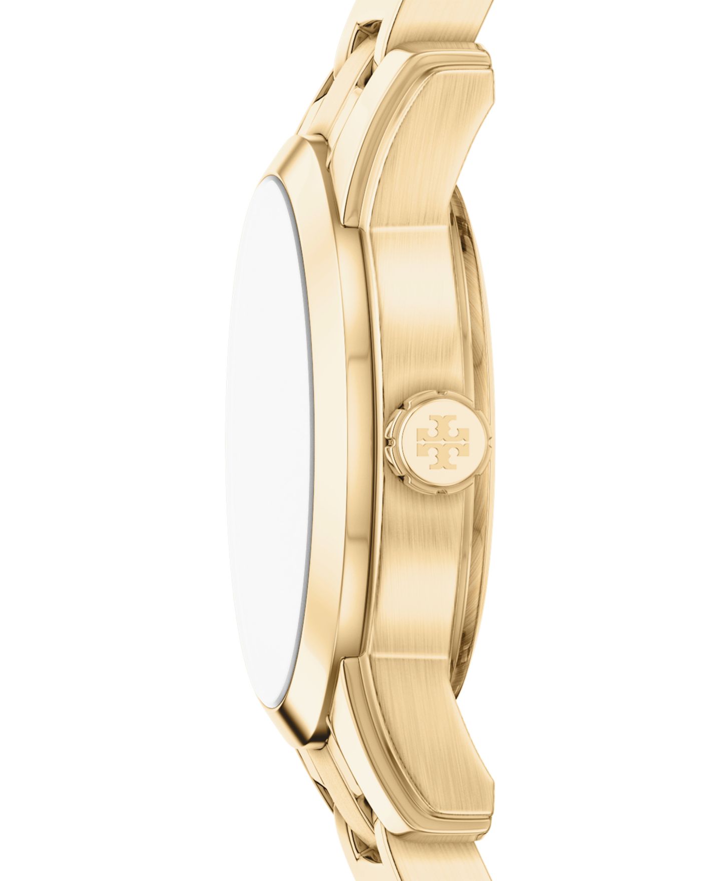 Женские часы Tory Burch Small Miller Gold-Tone Stainless Steel Watch 28mm — фото 2