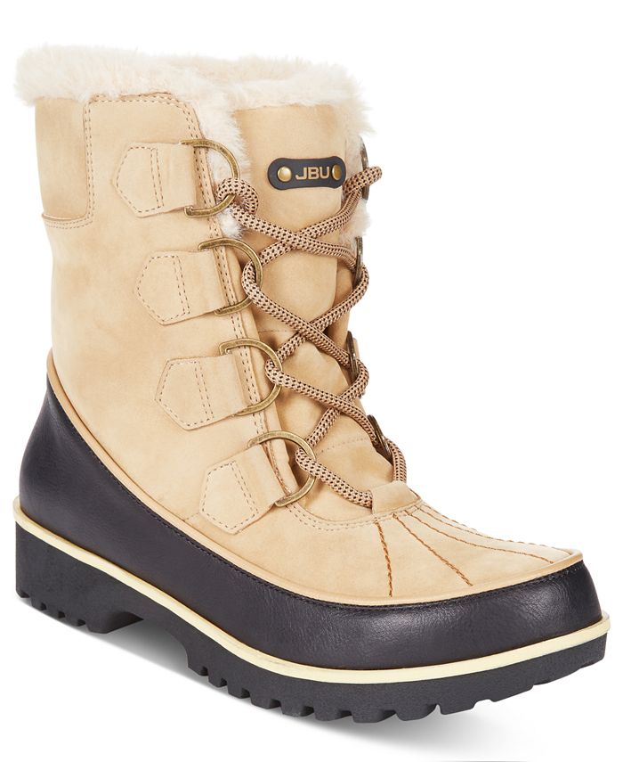 JBU by Jambu Women s Mendocino Lace Up Cold Weather Booties Macy s