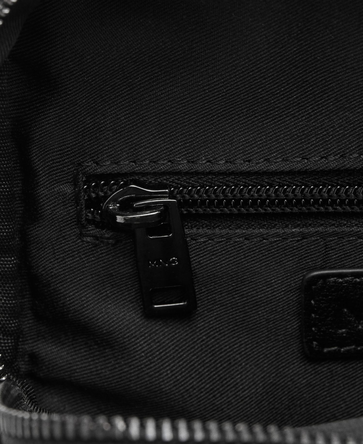 Men's Zipper Leather Bag