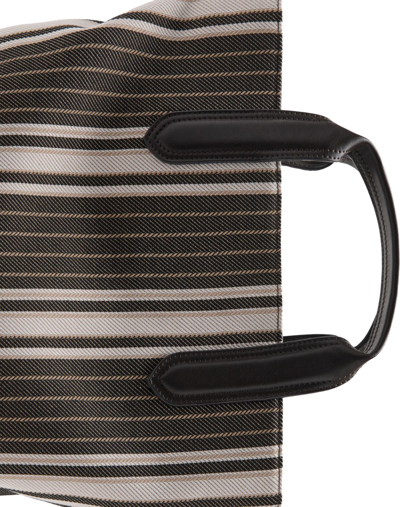 Мужская сумка MANGO Striped, цвет: Коричневый — фото 5