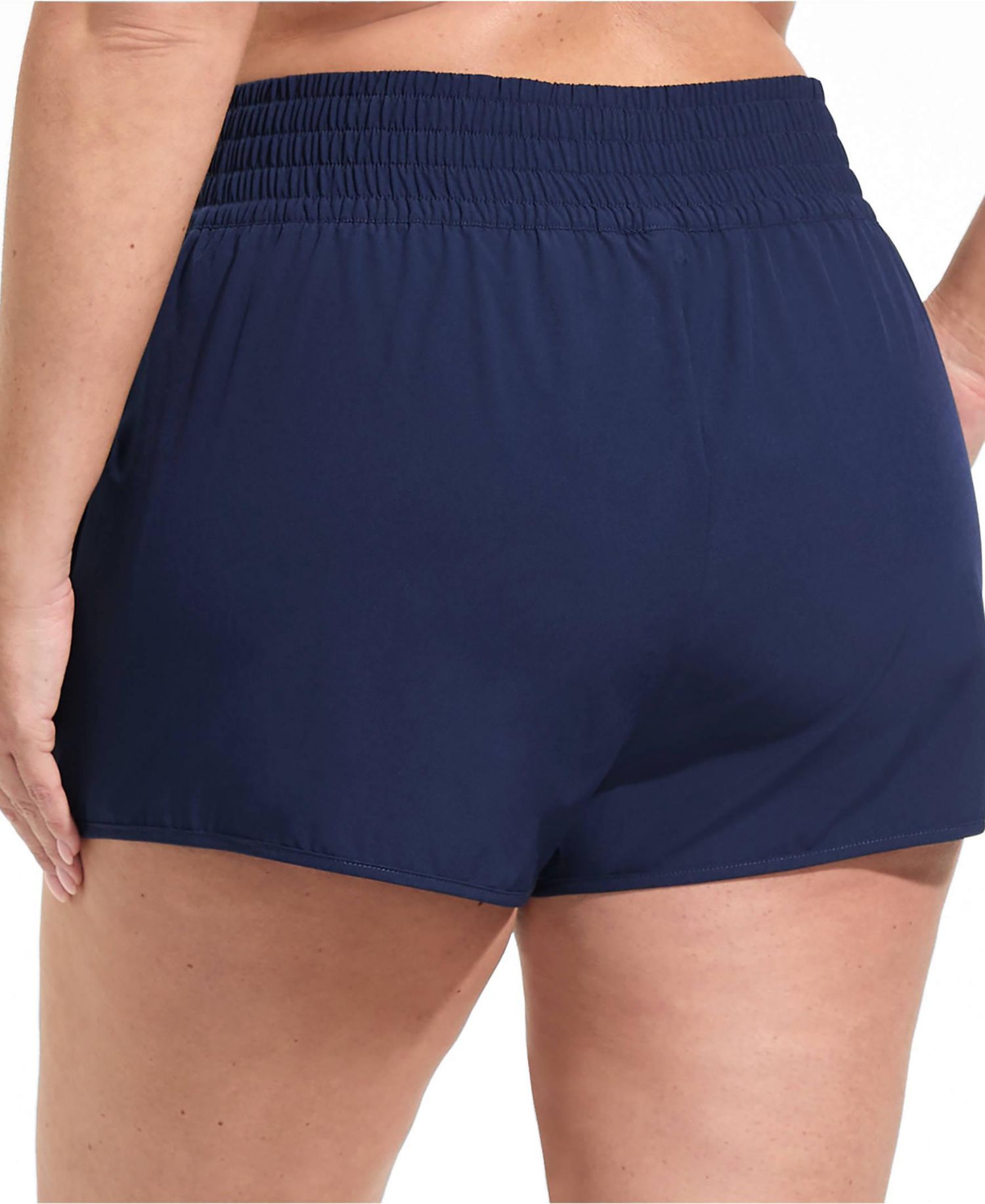 Plus Size Tulip Hem Swim Skort