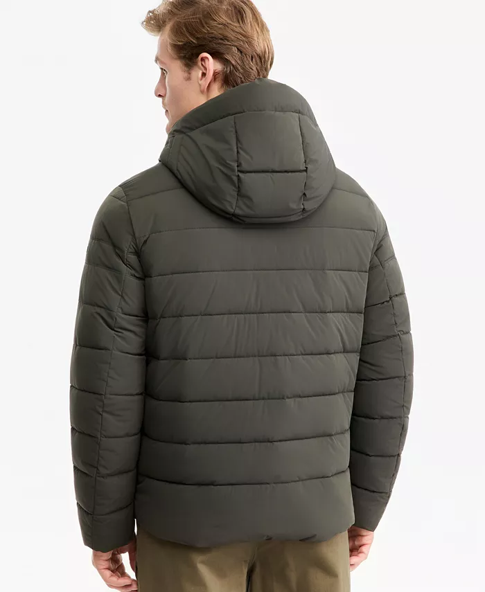 Men's Dressy Hooded Stretch Packable Jacket - thumbnail 5