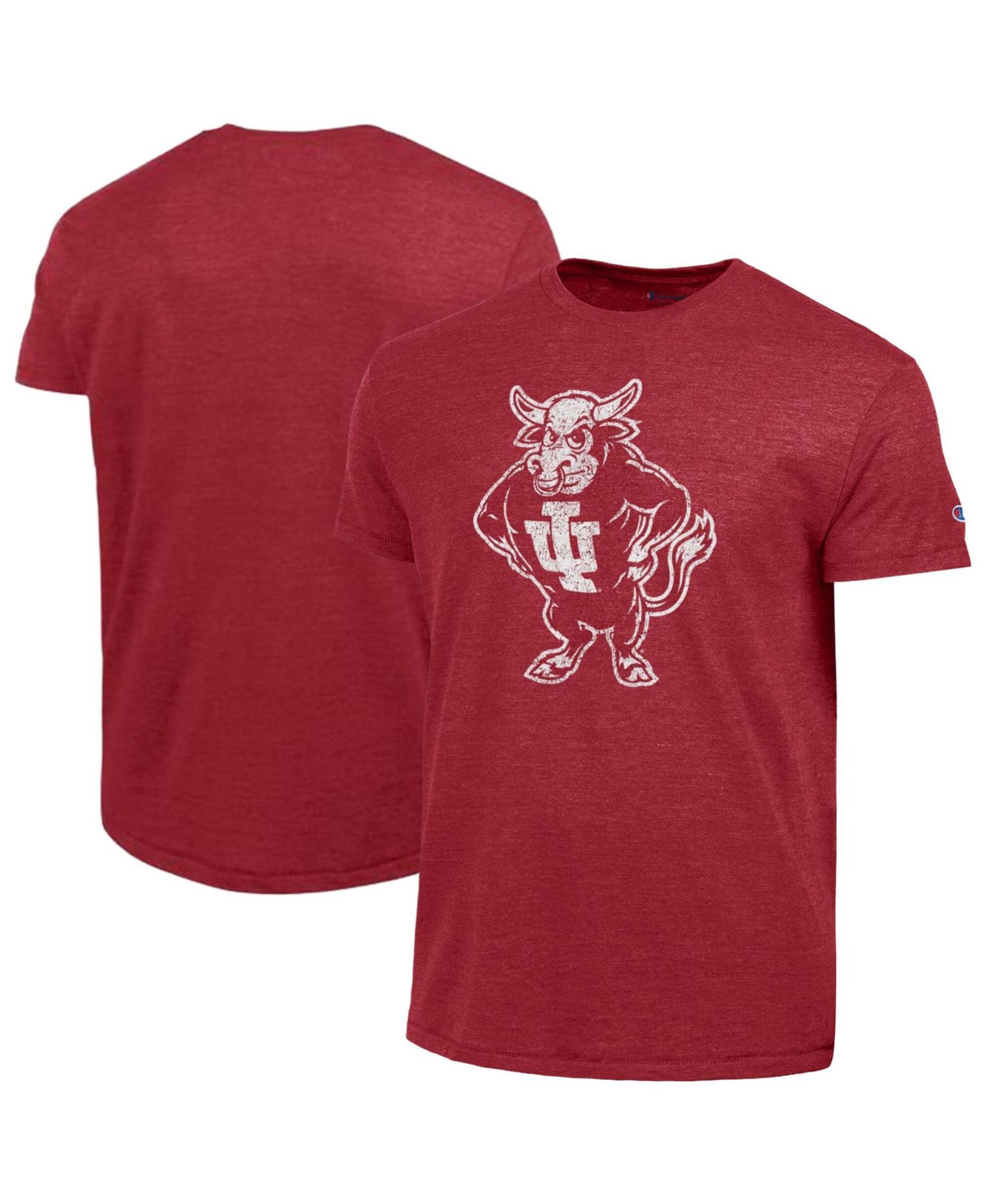 Men's Crimson Indiana Hoosiers Triumph Tri-Blend T-Shirt