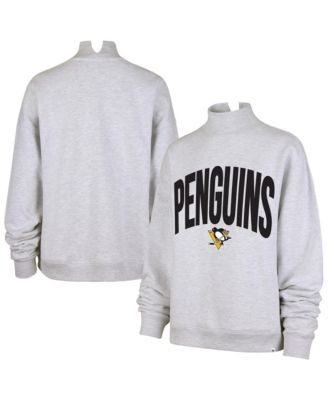 Women's Heather Gray Pittsburgh Penguins Subtle Muse Sweatshirt