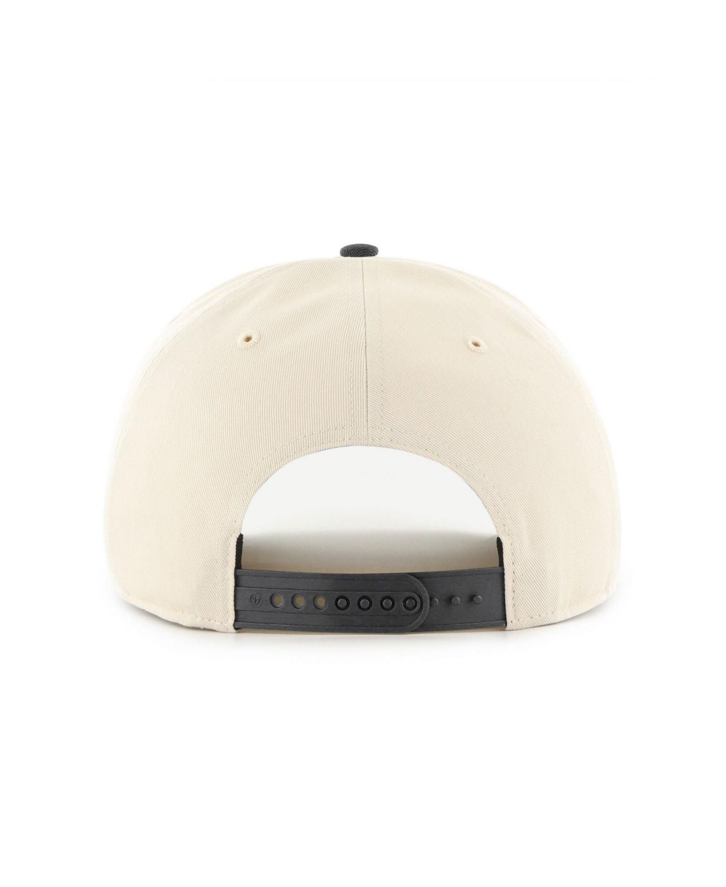 Мужская кепка '47 Brand Cream/Black Buffalo Sabres Logo Hitch Adjustable Hat — фото 2