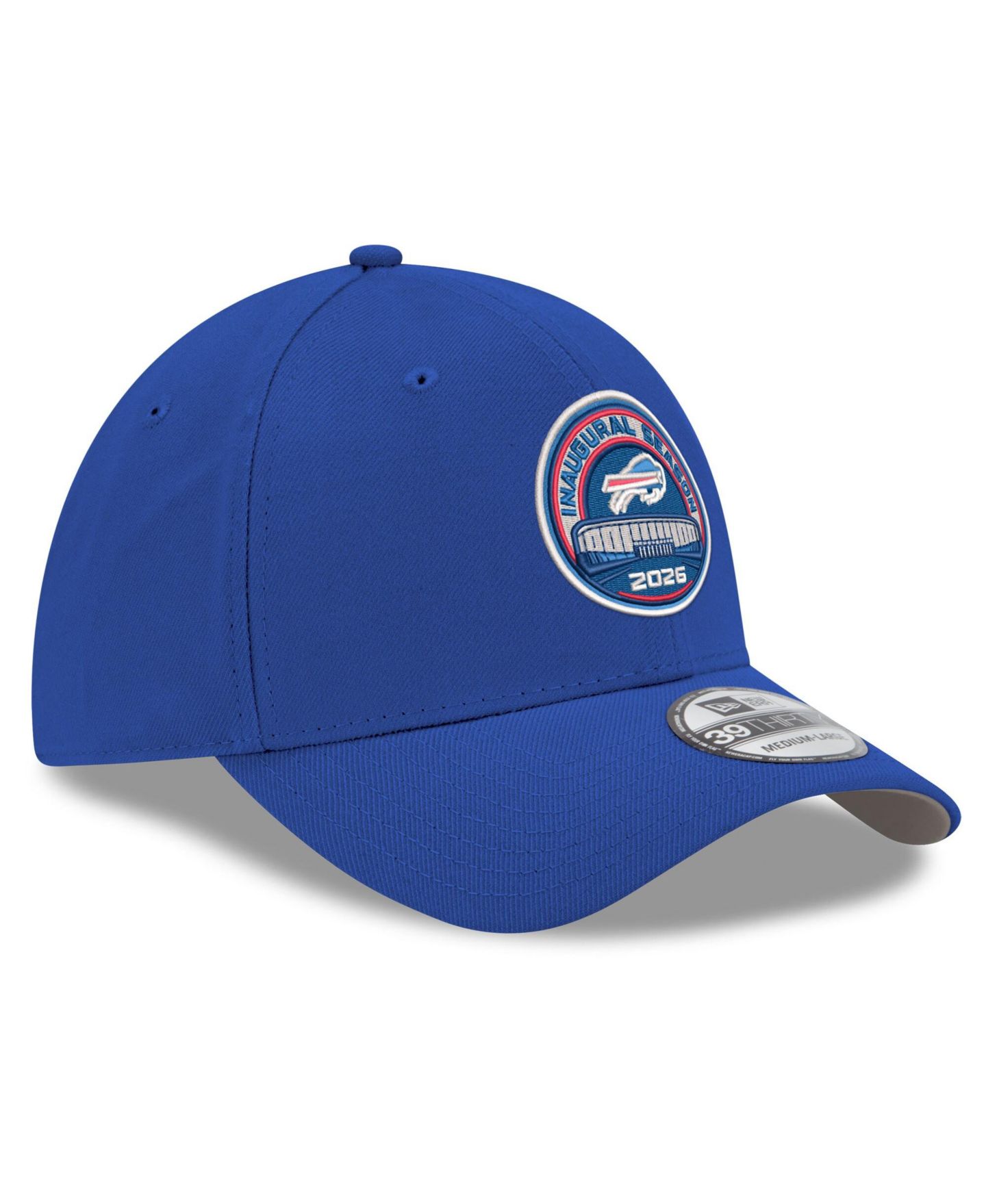 Мужская кепка New Era Royal Buffalo Bills Highmark Stadium Inaugural Season 39THIRTY Flex Hat — фото 3