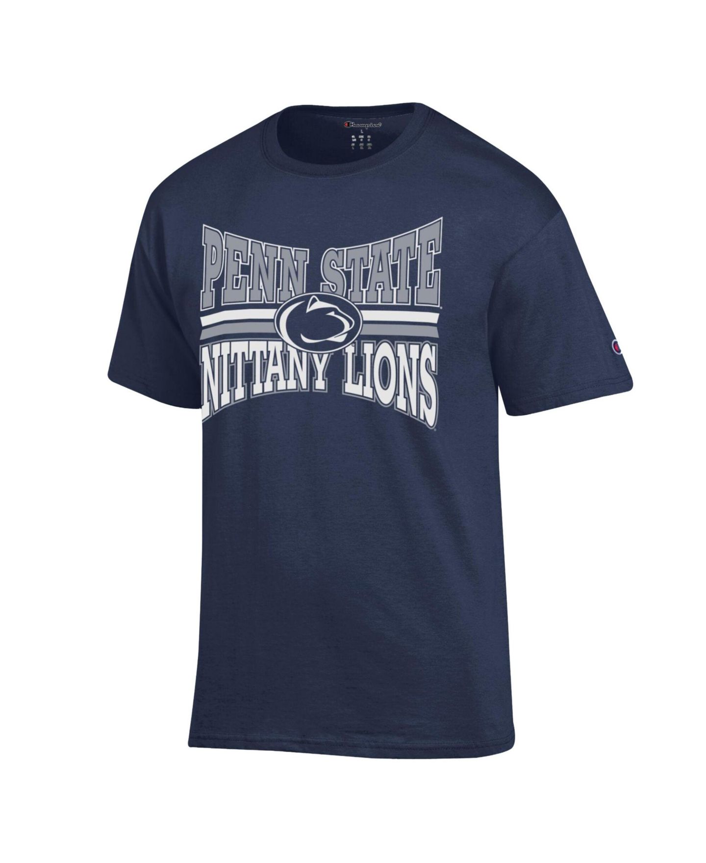 Мужская футболка Champion Navy Penn State Nittany Lions Team Zoom — фото 3