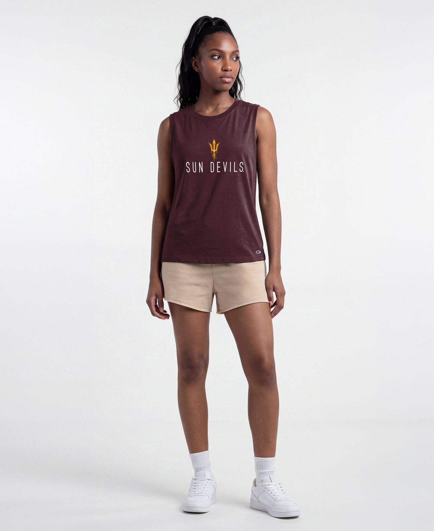 Женский топ Champion Maroon Arizona State Sun Devils Lifestyle — фото 3