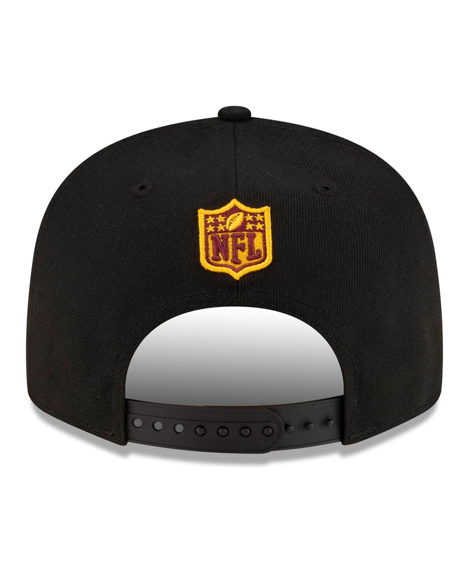 Men's Black Washington Commanders Alternate 9FIFTY Snapback Hat