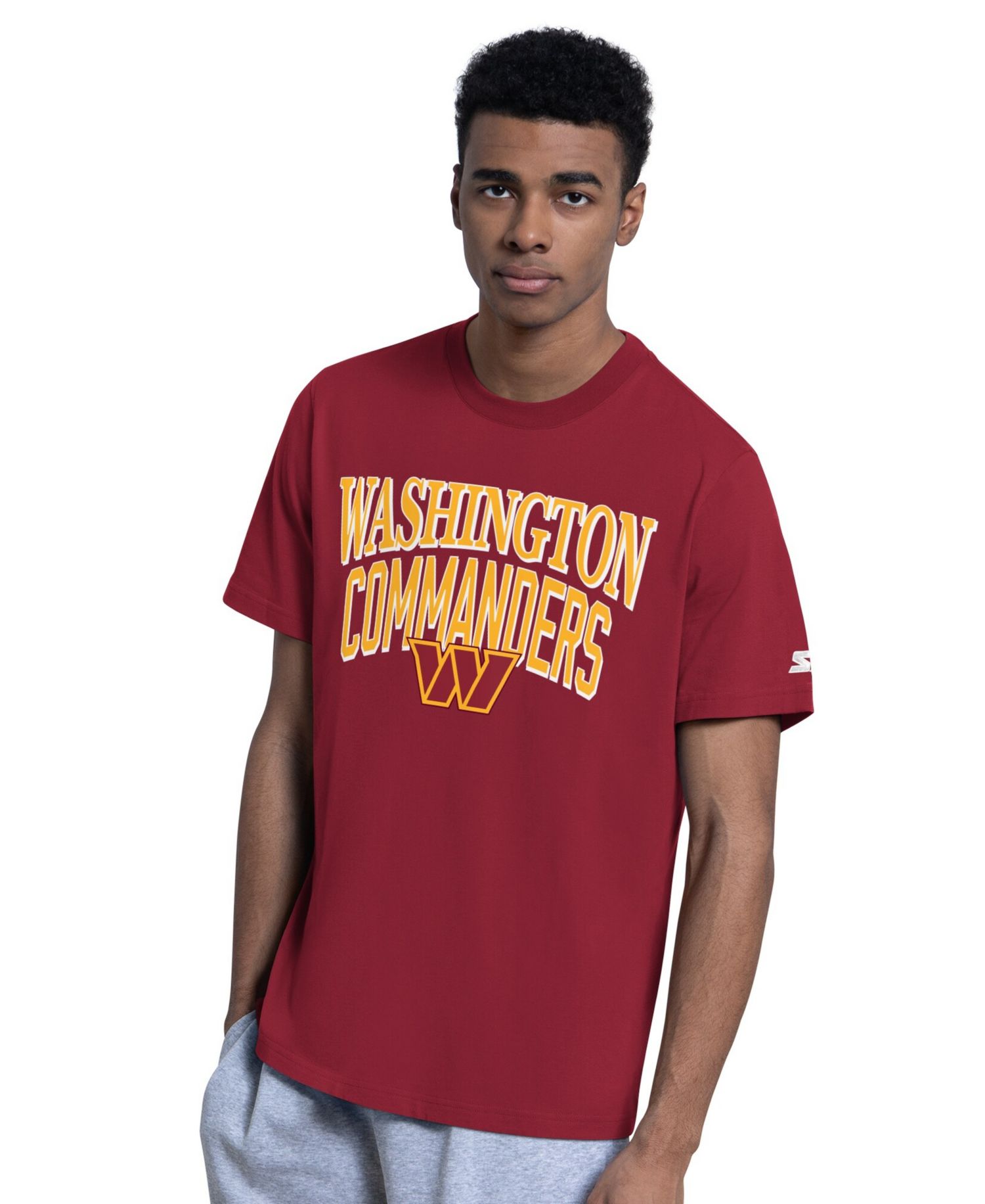 Men's 2-pack Burgundy/Gray Washington Commanders Logo T-Shirt