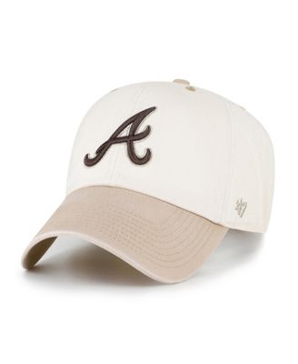 Men's Natural/Tan Atlanta Braves Neutral Terrain Clean Up Adjustable Hat