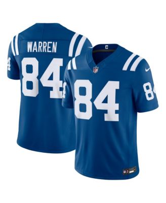 Men's Tyler Warren Royal Indianapolis Colts Vapor F.U.S.E. Stitched Limited Jersey