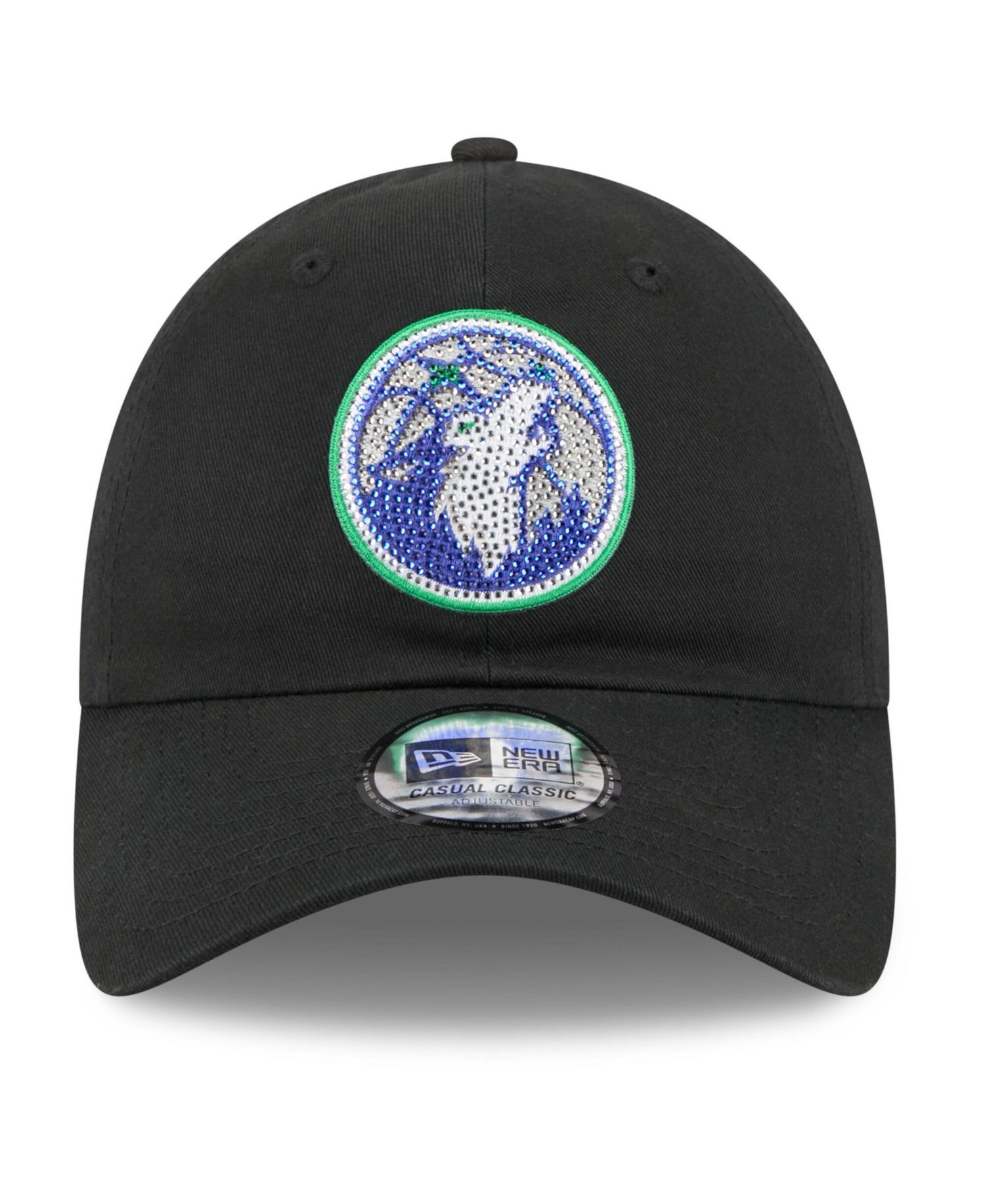 Men's Black Minnesota Timberwolves 2026 NBA Draft Casual Classic Adjustable Hat