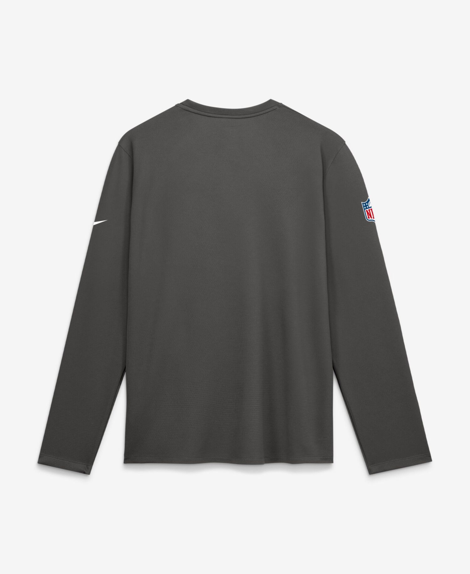 Men's Pewter Tampa Bay Buccaneers Sideline Coaches UV Dri-FIT Long Sleeve Shirt
