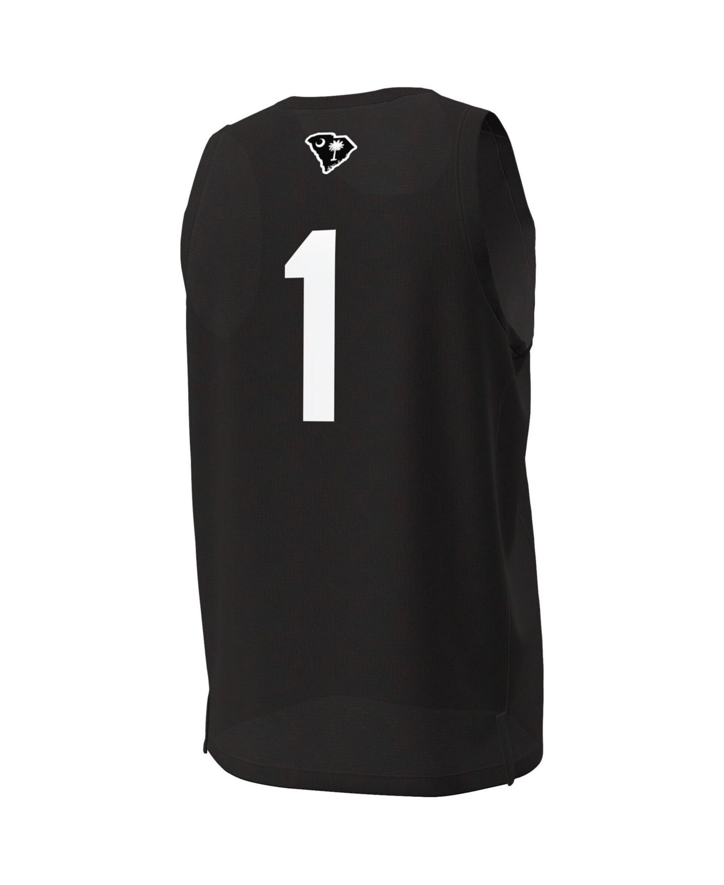 Мужской топ Under Armour Black South Carolina Gamecocks 1 Replica Basketball Jersey — фото 2