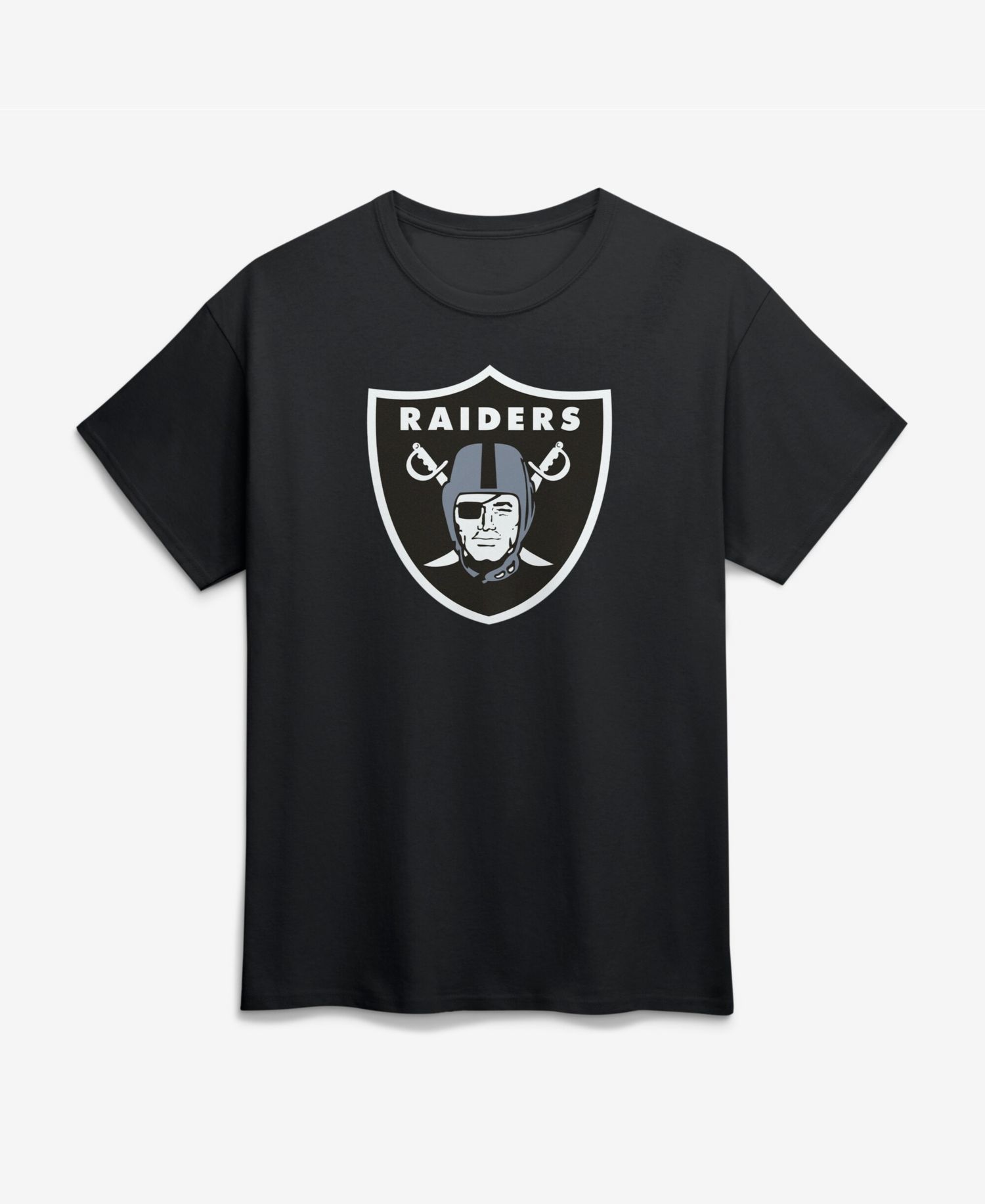 Men's Black Las Vegas Raiders Primary Logo T-Shirt