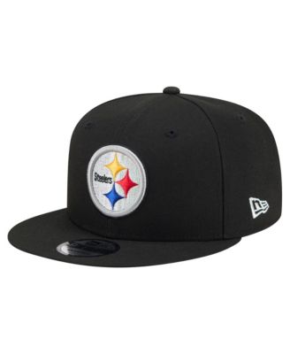 Men's Black Pittsburgh Steelers 9FIFTY Snapback Hat