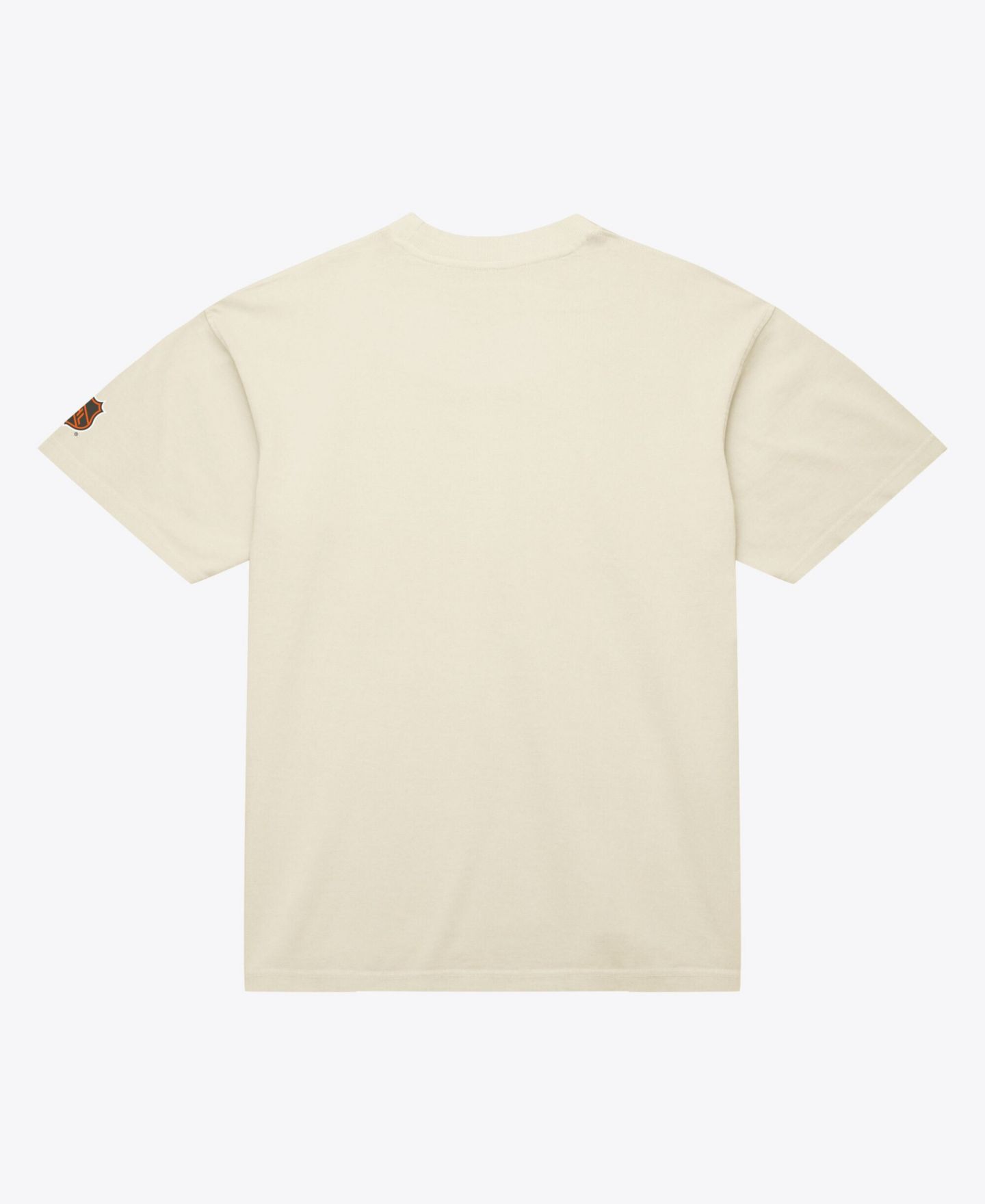 Мужская футболка Mitchell & Ness Cream Detroit Red Wings Core Logo — фото 2