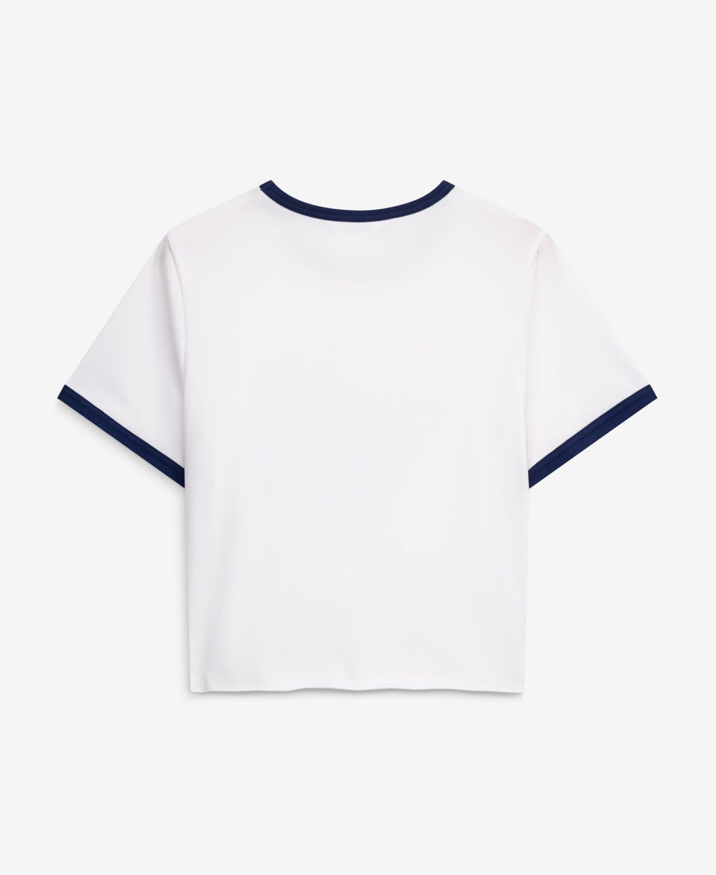 Женская футболка ZooZatz White Michigan Wolverines Retro Ringer Tri-Blend — фото 2