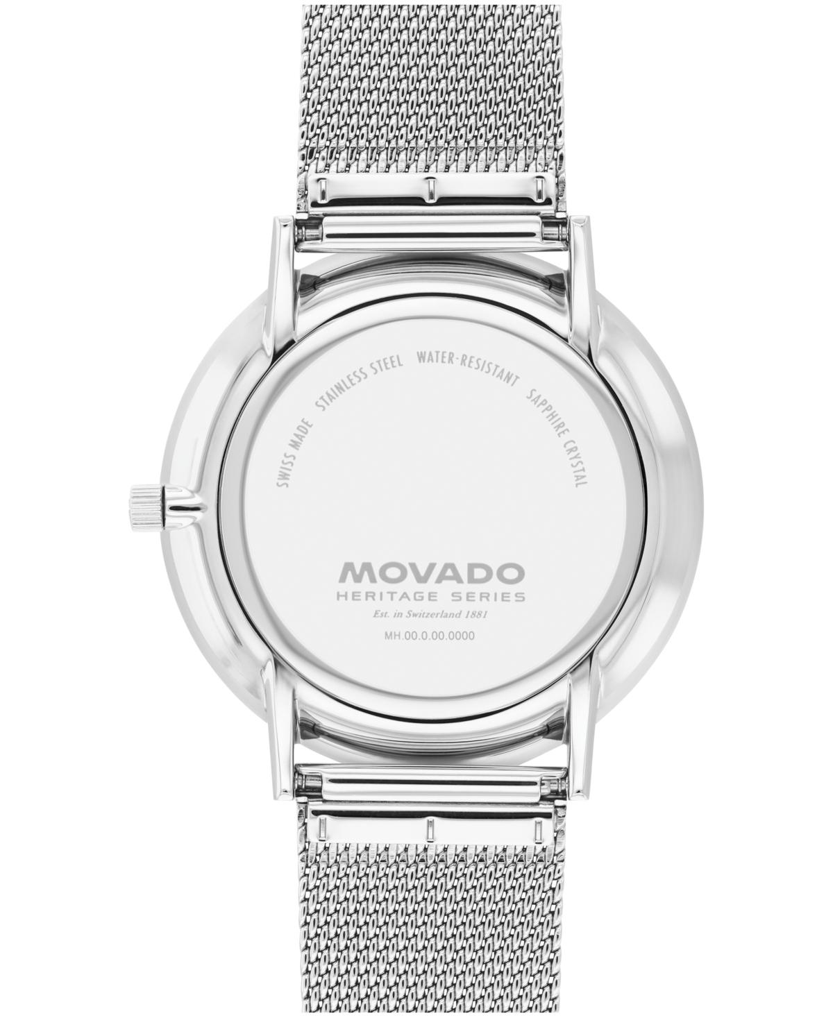 Movado Men's Silhouette Swiss Quartz Stainless Steel Watch 40mm