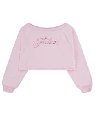 Girls' 7-16 Rebel Rose Fleece Long-Sleeve Top