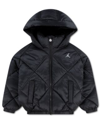 Girls' 7-16 Diamond Quilted Midweight Puffer Jacket