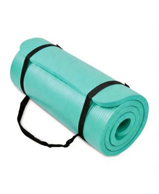 Yoga Mat Thick High Density Exercise Carrying Strap