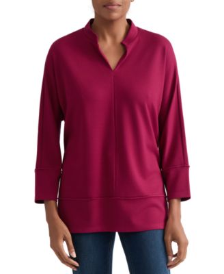 Plus Size V-Neck Top