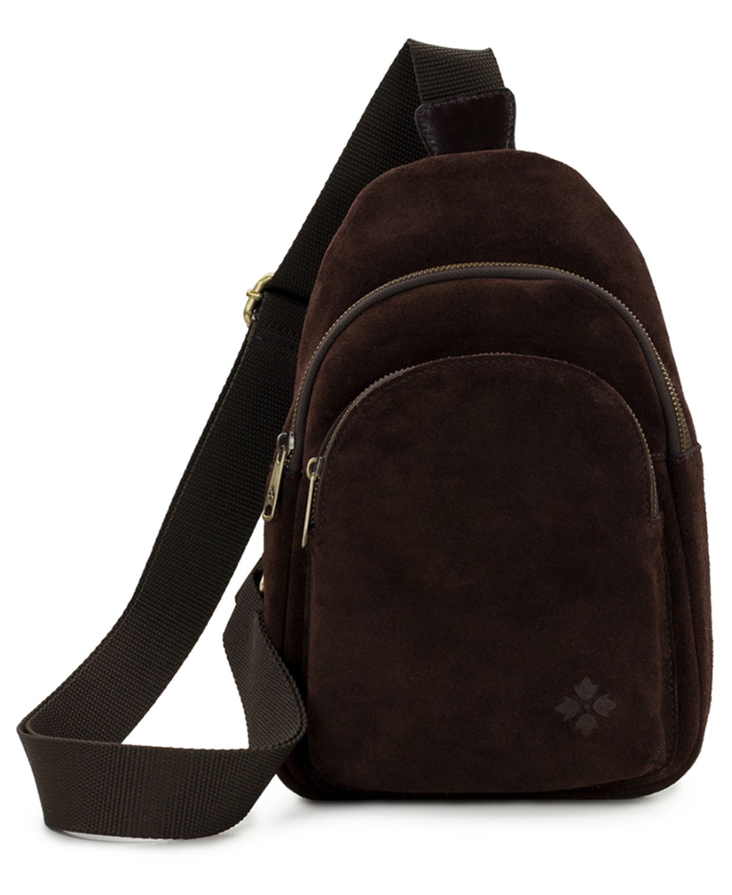 Melle Mini Suede Leather Sling Handbag